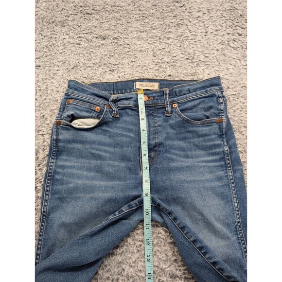 Madewell Jeans Women 28 Blue High Rise Skinny Distressed Stretch Normcore Grunge - Picture 7 of 10